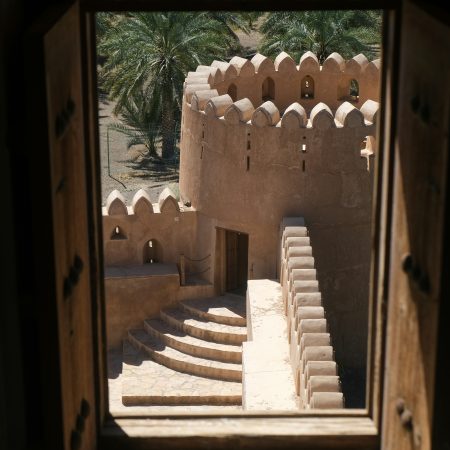 Jabreen castle fort Oman