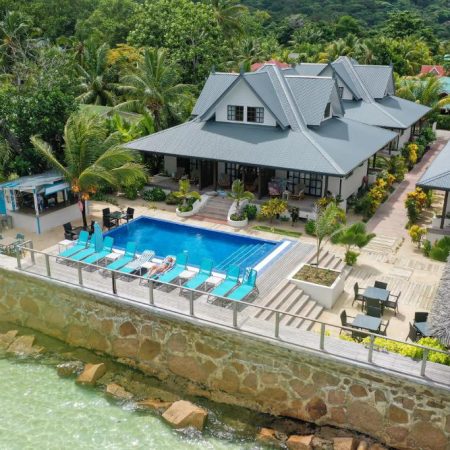 Luxe hotel La Digue Seychellen